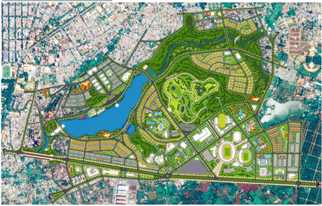 Điều chỉnh Quy hoạch phân khu tỷ lệ 1/2000 Khu đô thị mới Đồi Thủy Văn và Trung tâm thể dục thể thao, thành phố Buôn Ma Thuột, tỉnh Đắk Lắk.